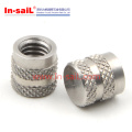 China Fastener Supplier Stainless Steel Knurled Insert Nut for STB